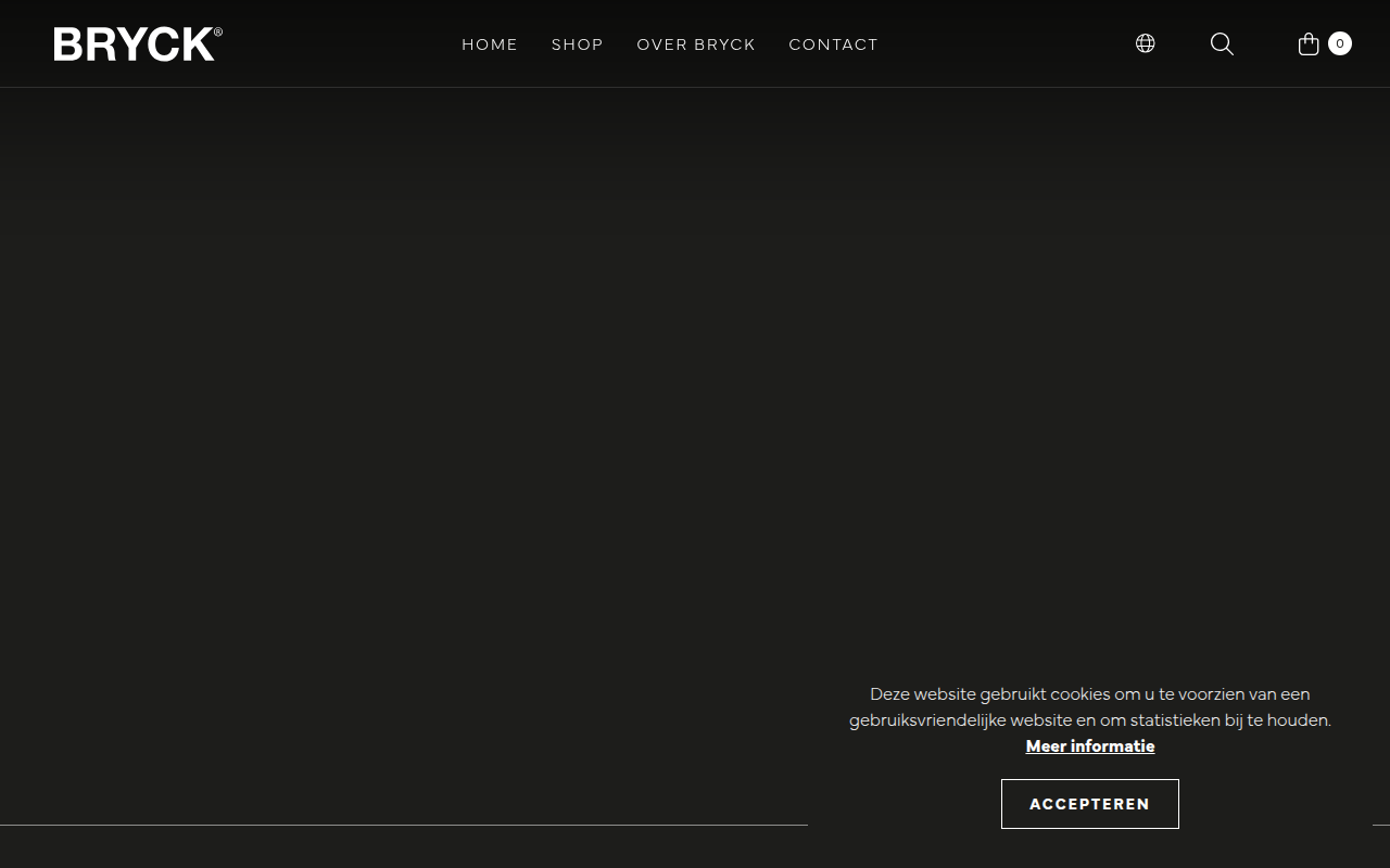 Screenshot van bryck.nl