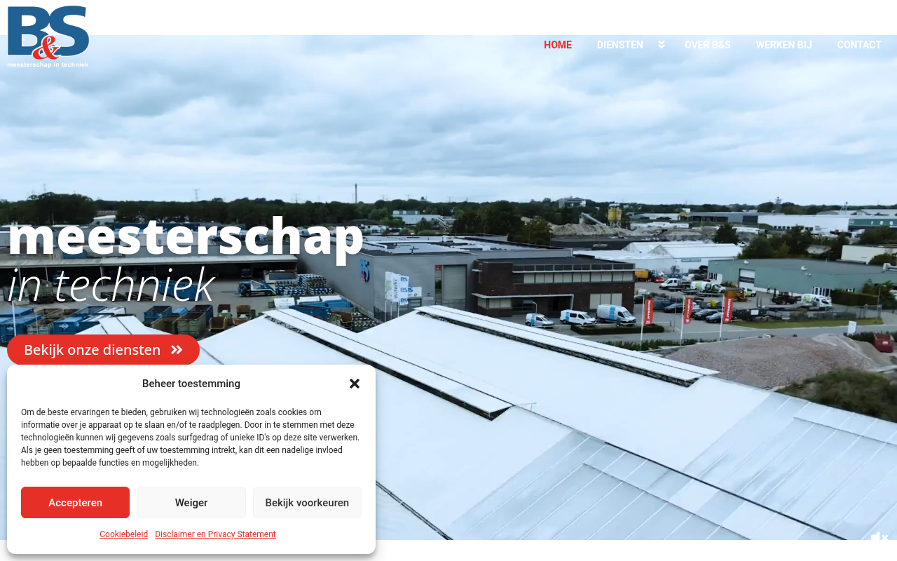 Screenshot van bs.nl