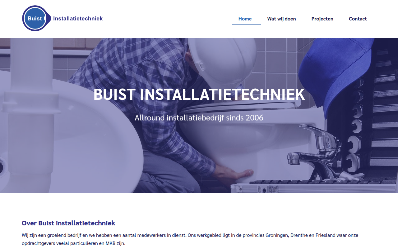 Screenshot van Buistinstallatietechniek