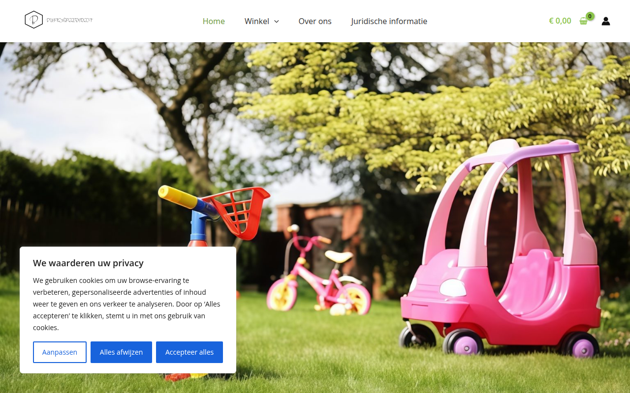 Screenshot van buitenspeeldirect.com