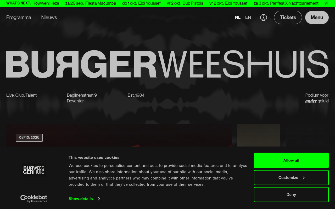 Screenshot van burgerweeshuis.nl