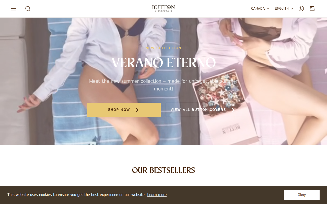Screenshot van buttonamsterdam.com