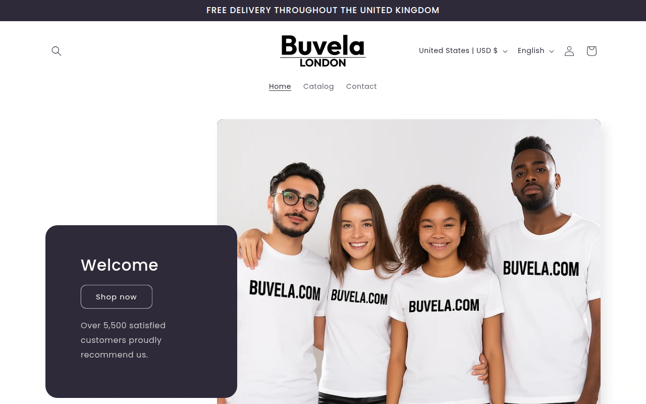 Screenshot van buvela.com