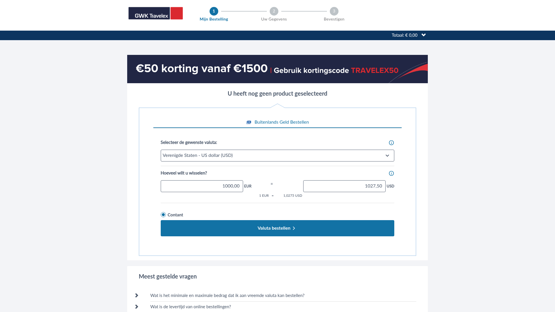 Screenshot van buy.gwktravelex.nl