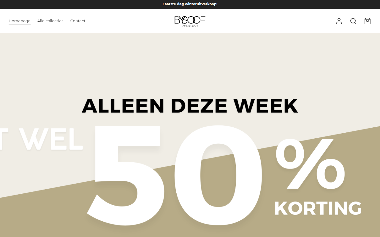 Screenshot van by-soof.nl