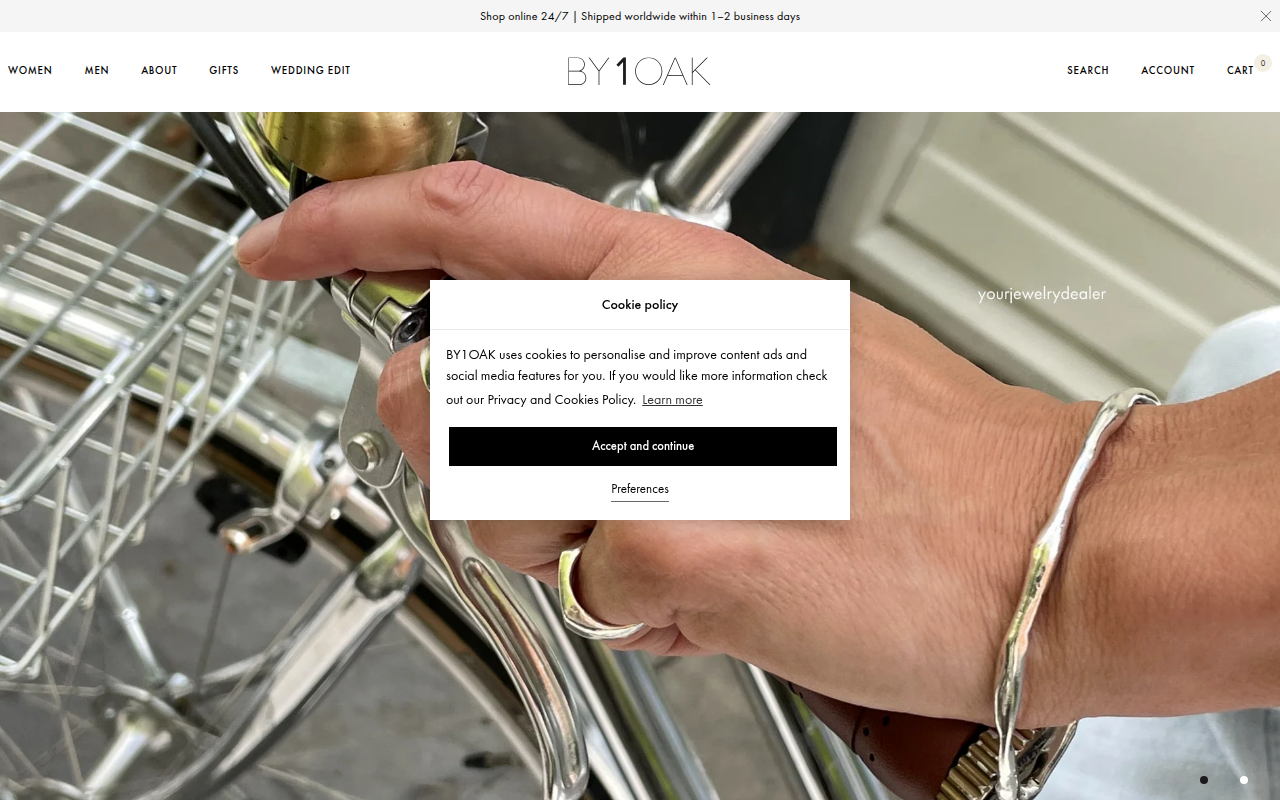 Screenshot van by1oak.com