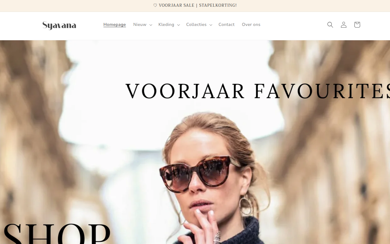 Screenshot van byfriza.nl