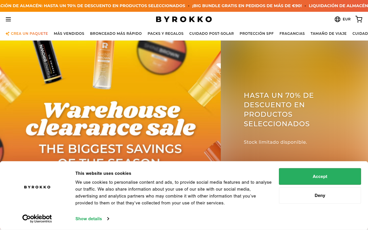 Screenshot van byrokko.com