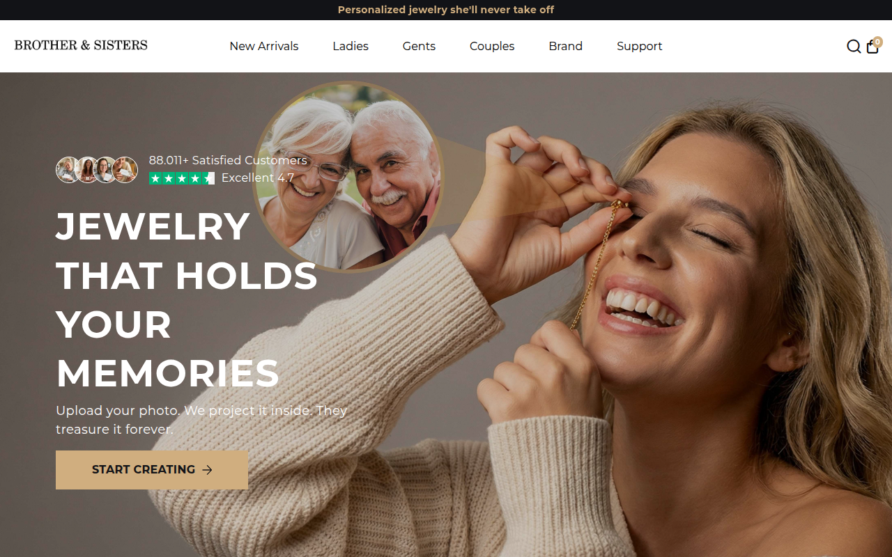 Screenshot van ca.brother-and-sisters.com