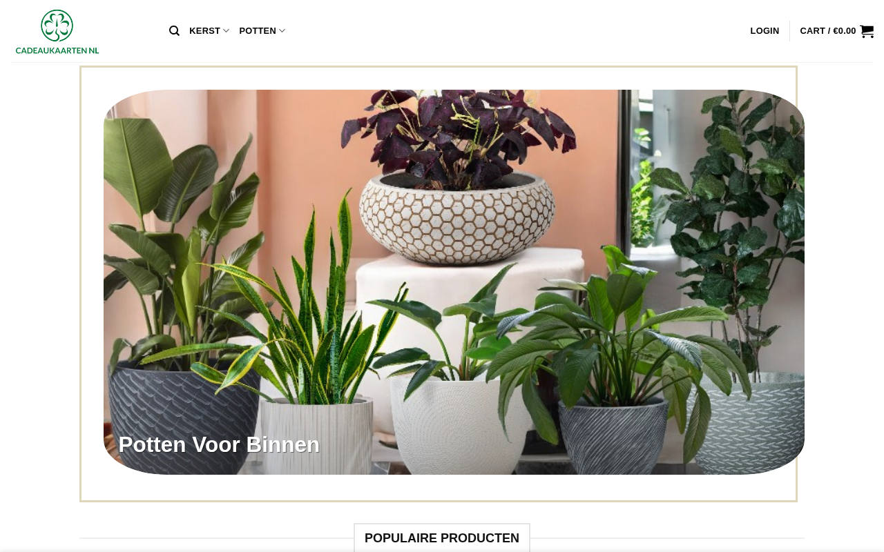 Screenshot van cadeaukaarten-nl.com