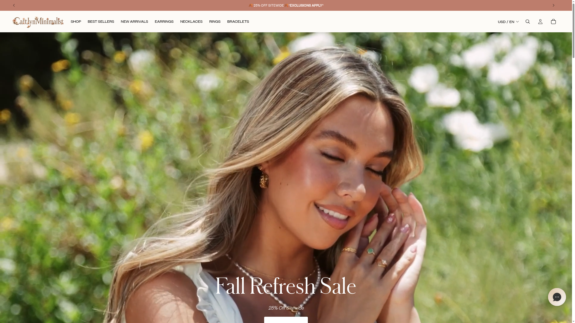 Screenshot van caitlynminimalist.com