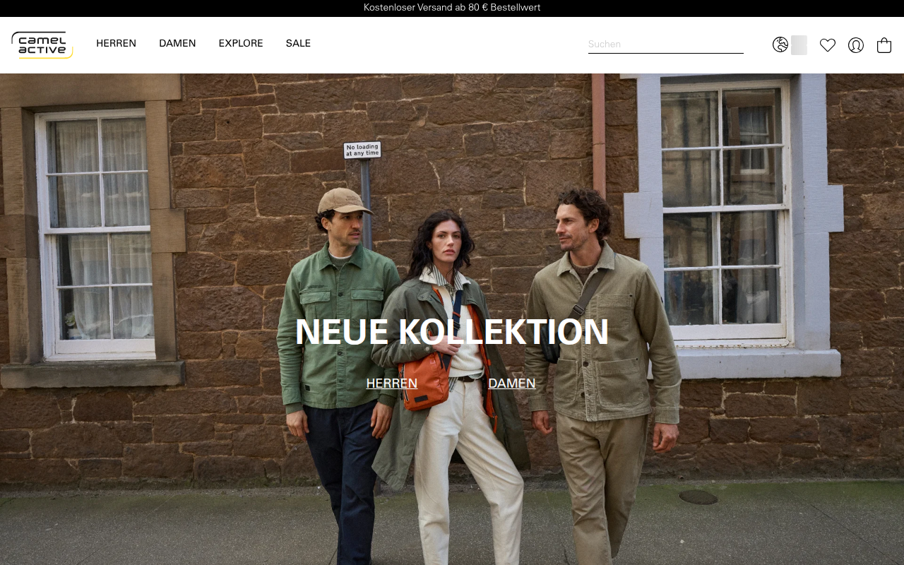 Screenshot van camelactive.com