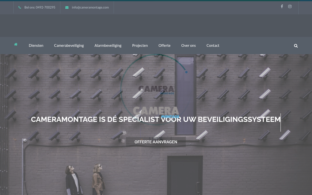 Screenshot van cameramontage.com