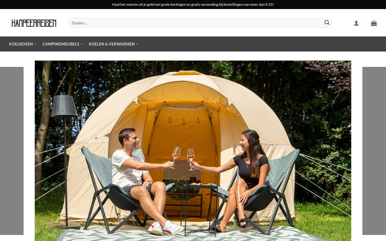 Screenshot van campingtripsnl.com