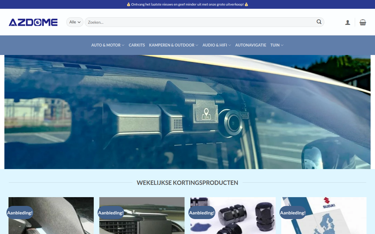 Screenshot van caraudio-store.com