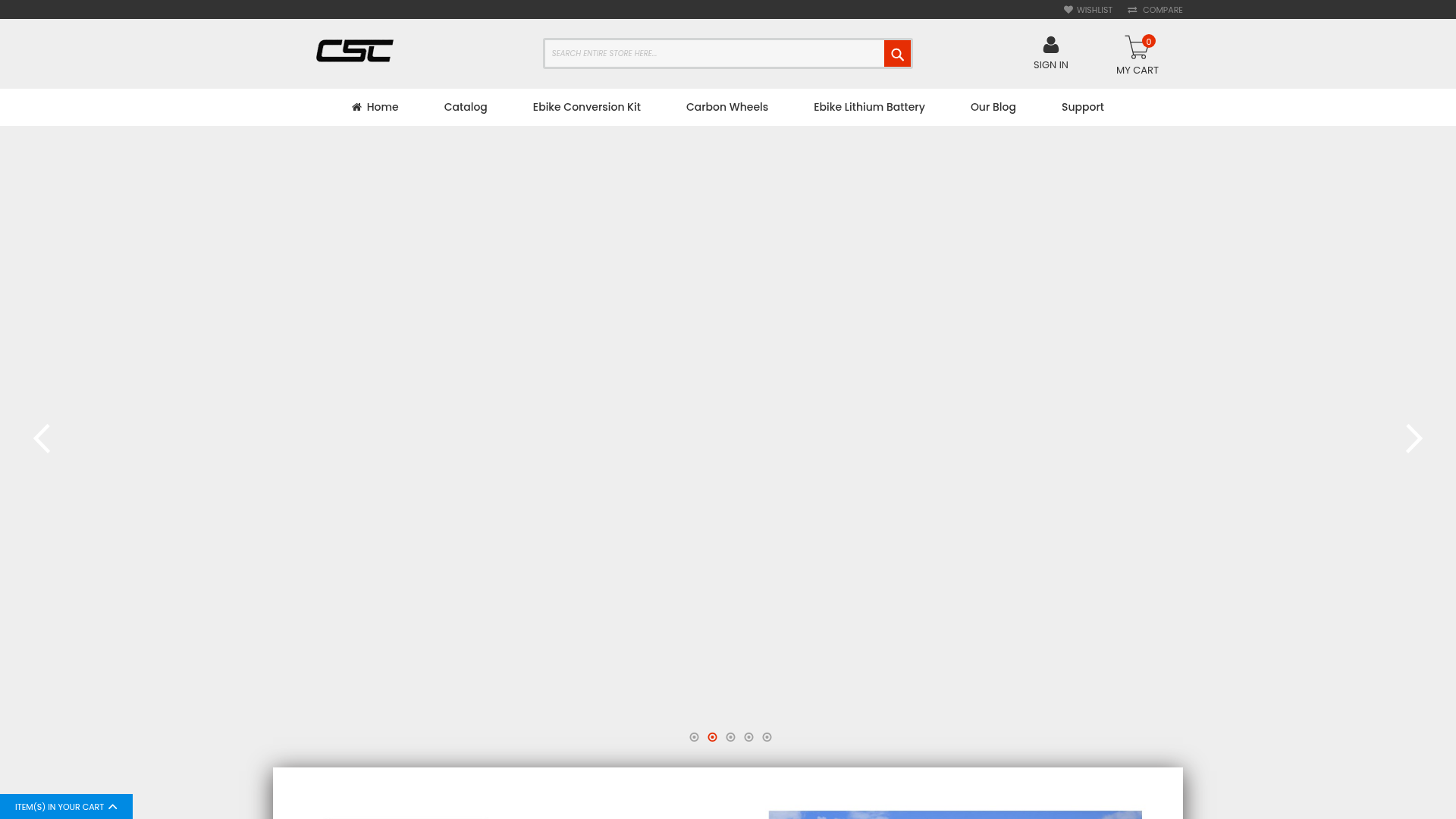 Screenshot van carbonspeedcycle.com