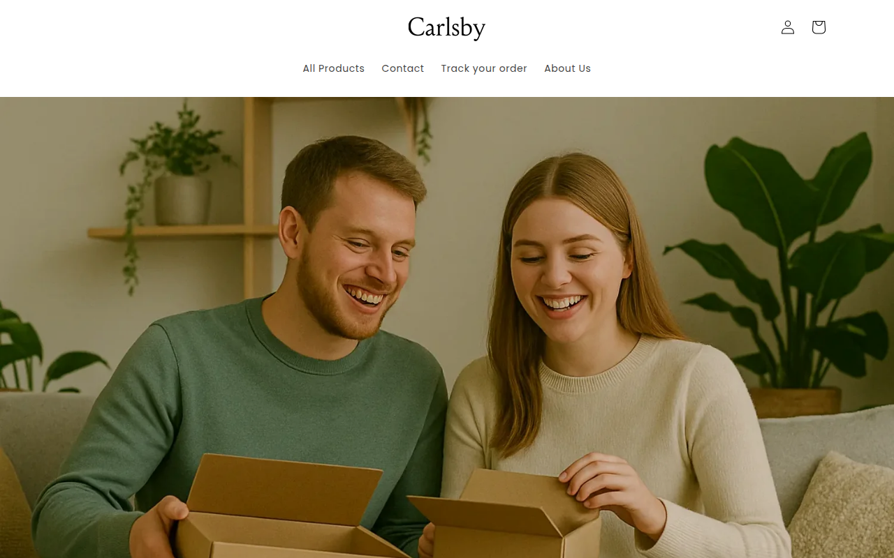 Screenshot van carlsby.com