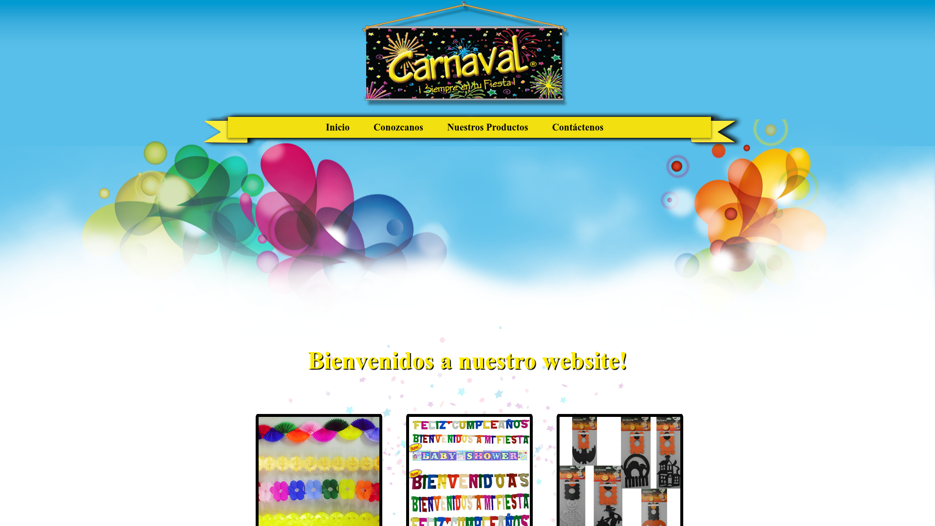 Screenshot van carnavalcorp.com
