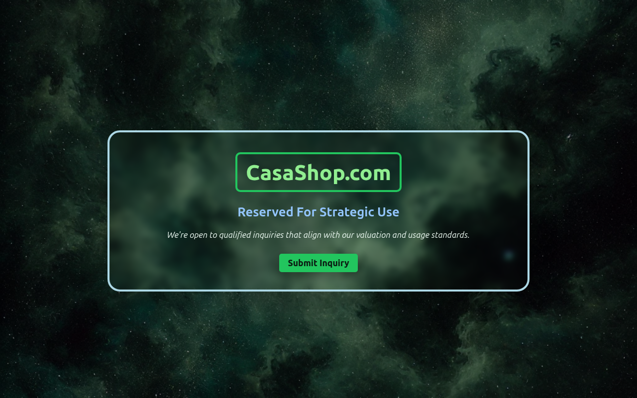 Screenshot van casashop.com