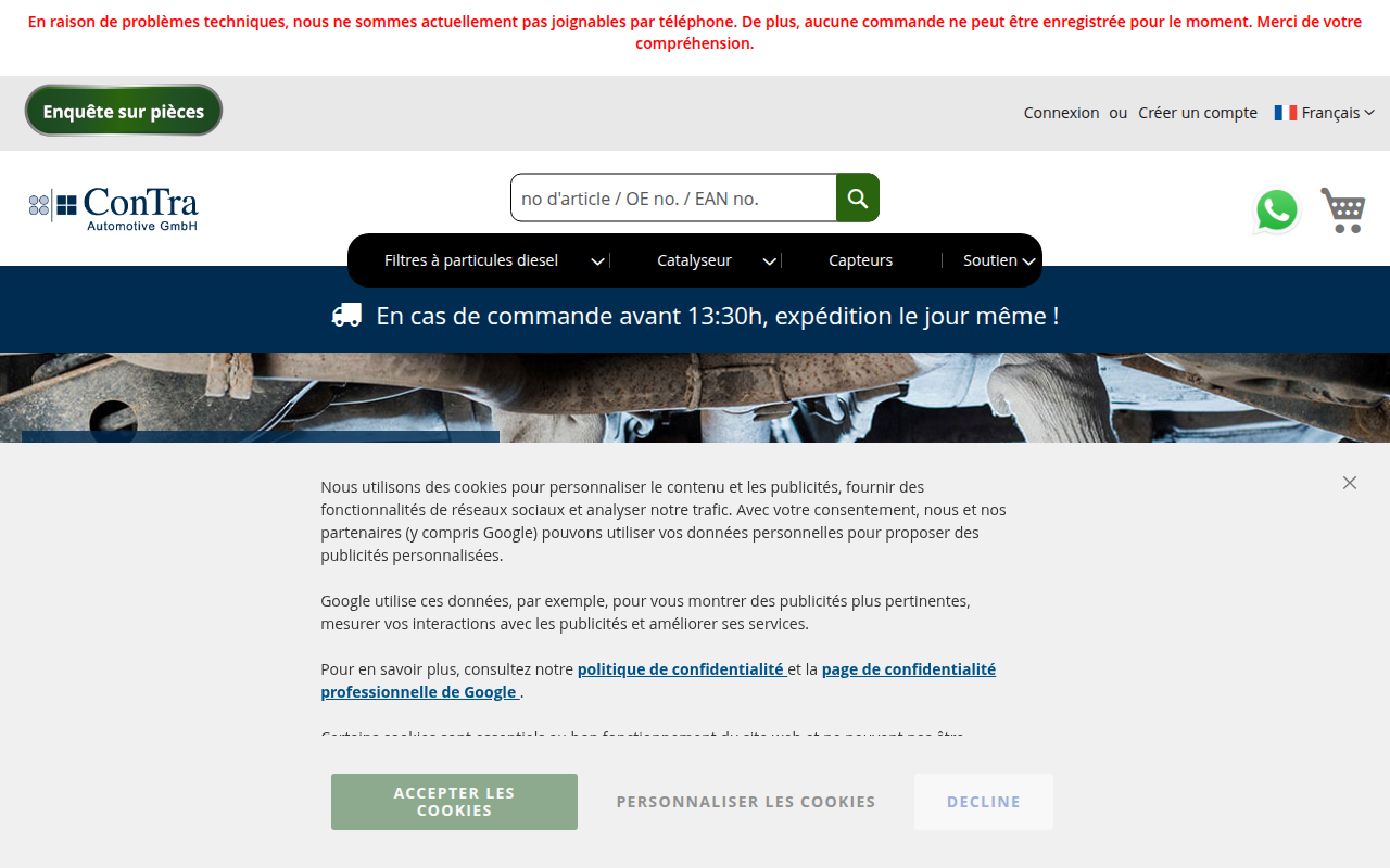 Screenshot van catalyseurs-fap24.fr