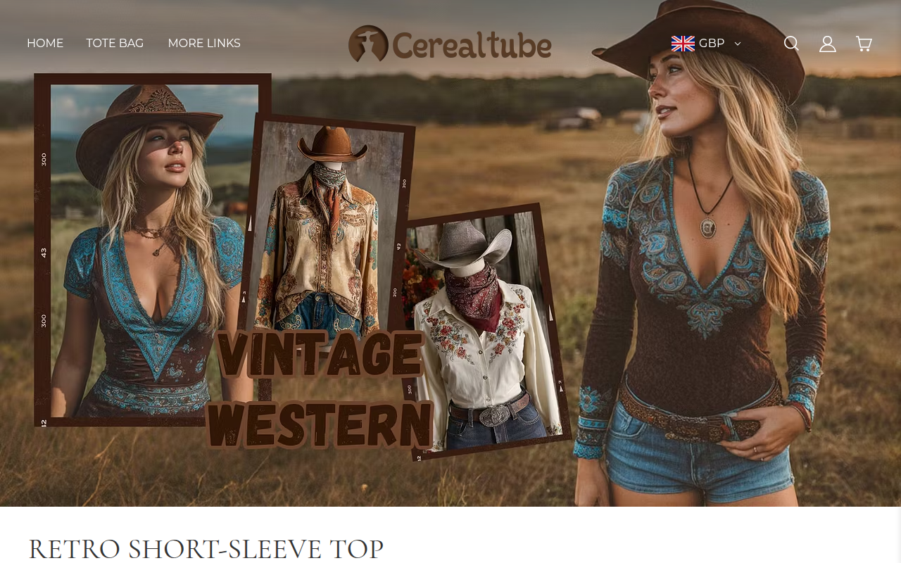 Screenshot van cerealtube.com