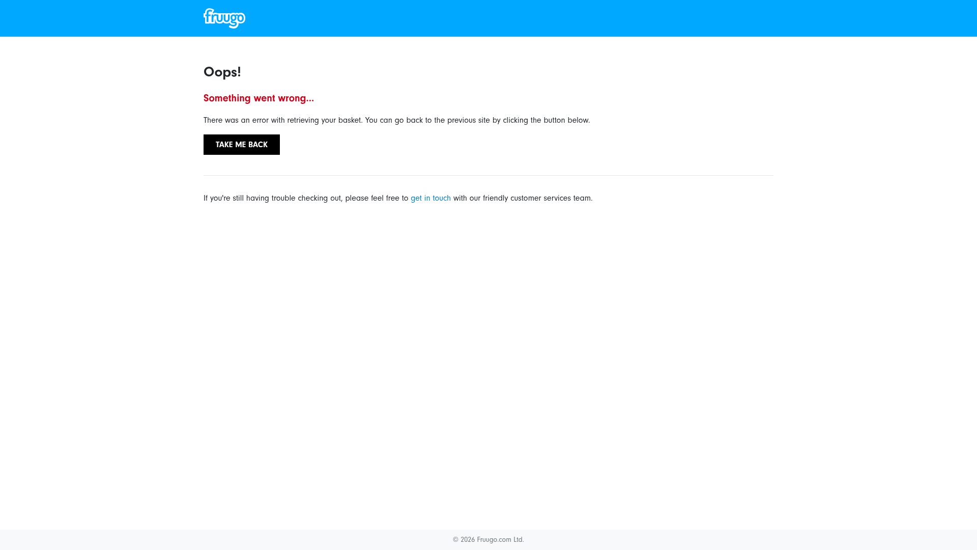 Screenshot van checkout.fruugo.nl