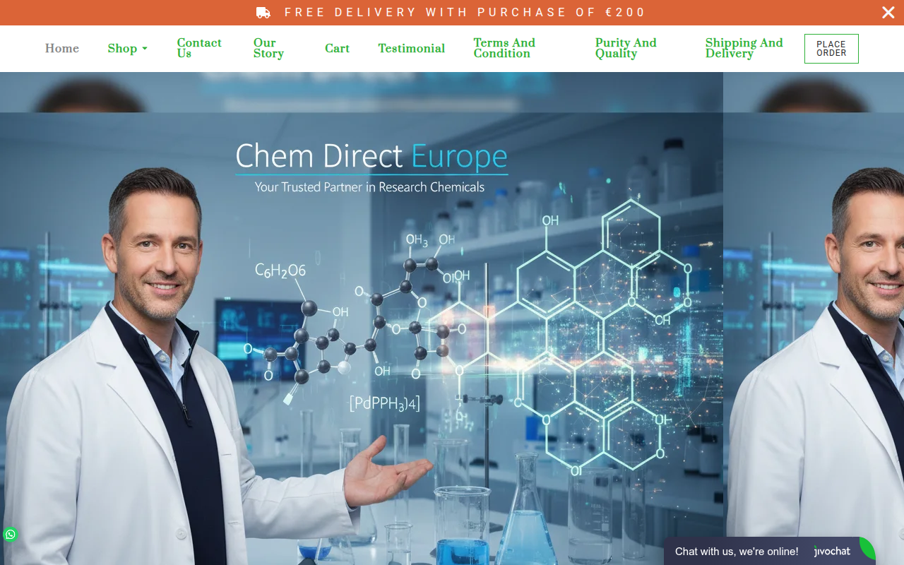 Screenshot van chemdirecteurope.com
