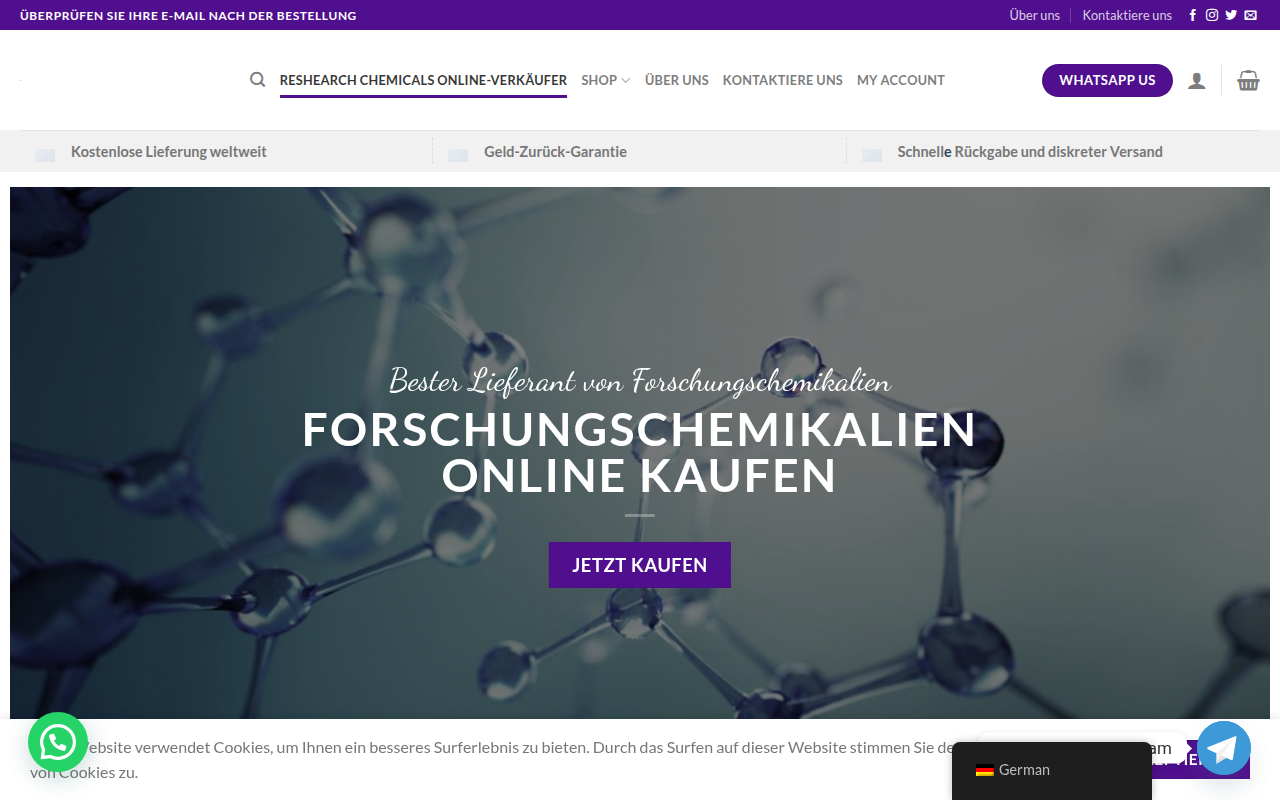 Screenshot van chemsman.com