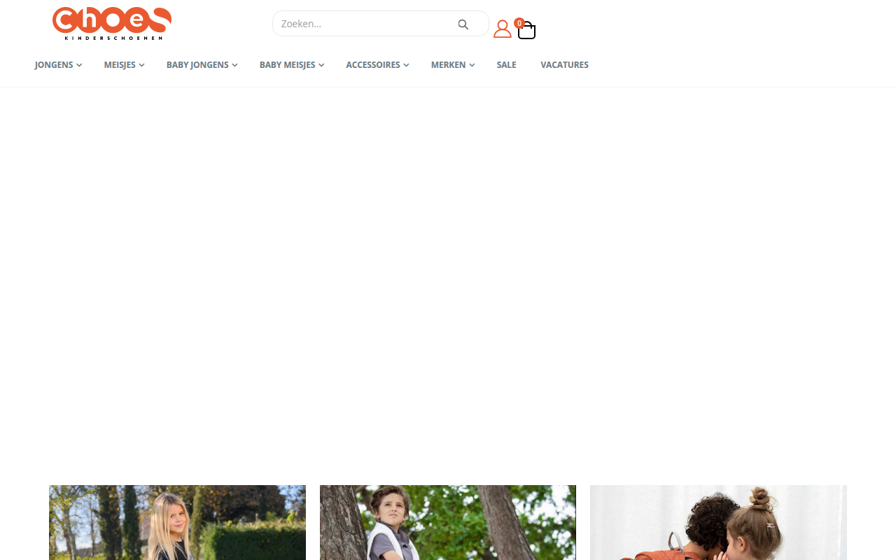 Screenshot van choes.nl