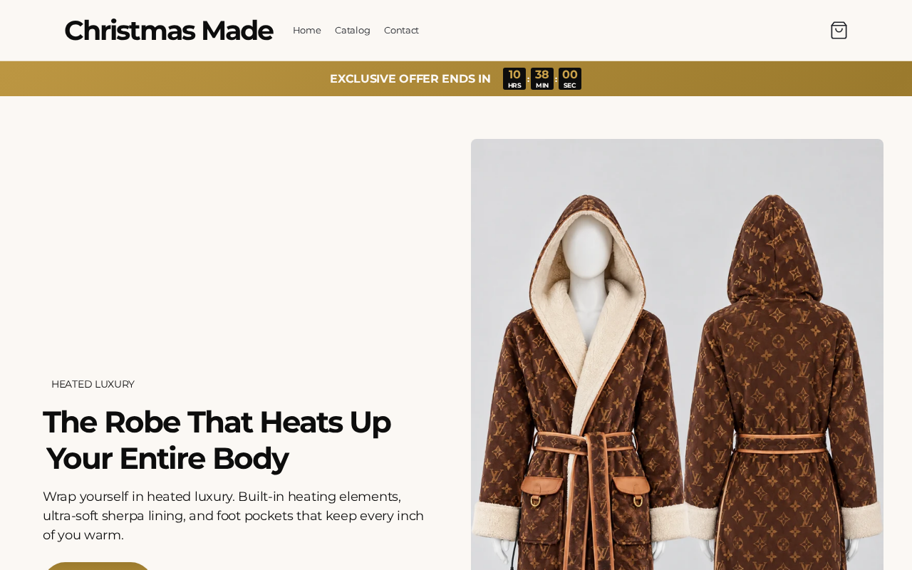 Screenshot van christmasmade.store