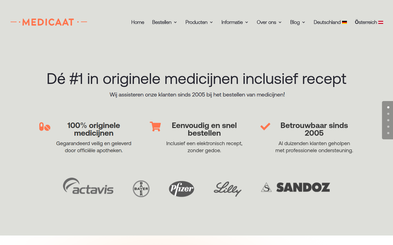Screenshot van cialishollandcom.nl