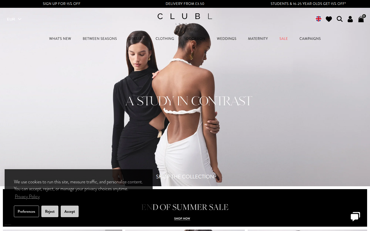 Screenshot van Club L London