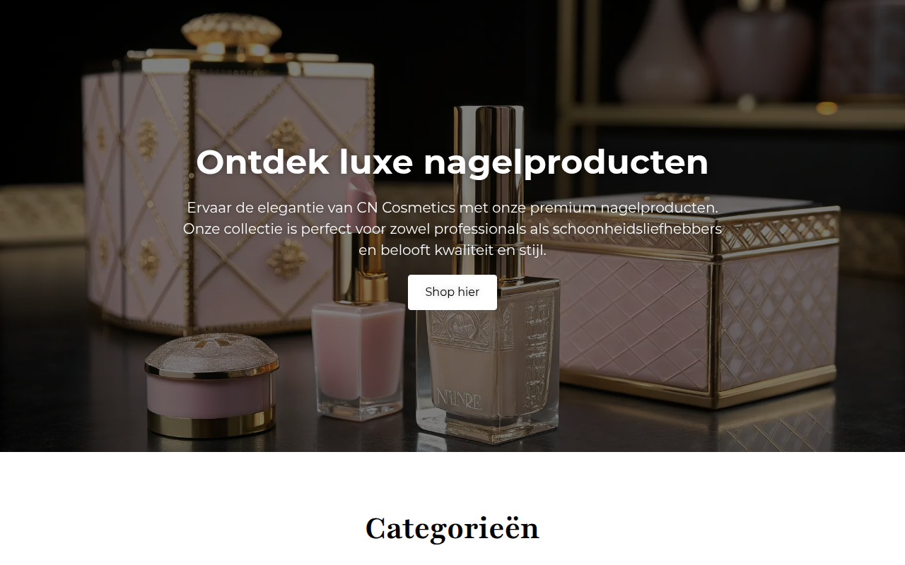 Screenshot van cncosmetics.nl