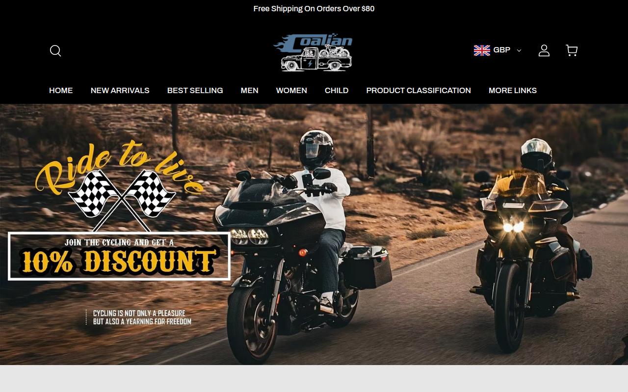 Screenshot van coalion.com