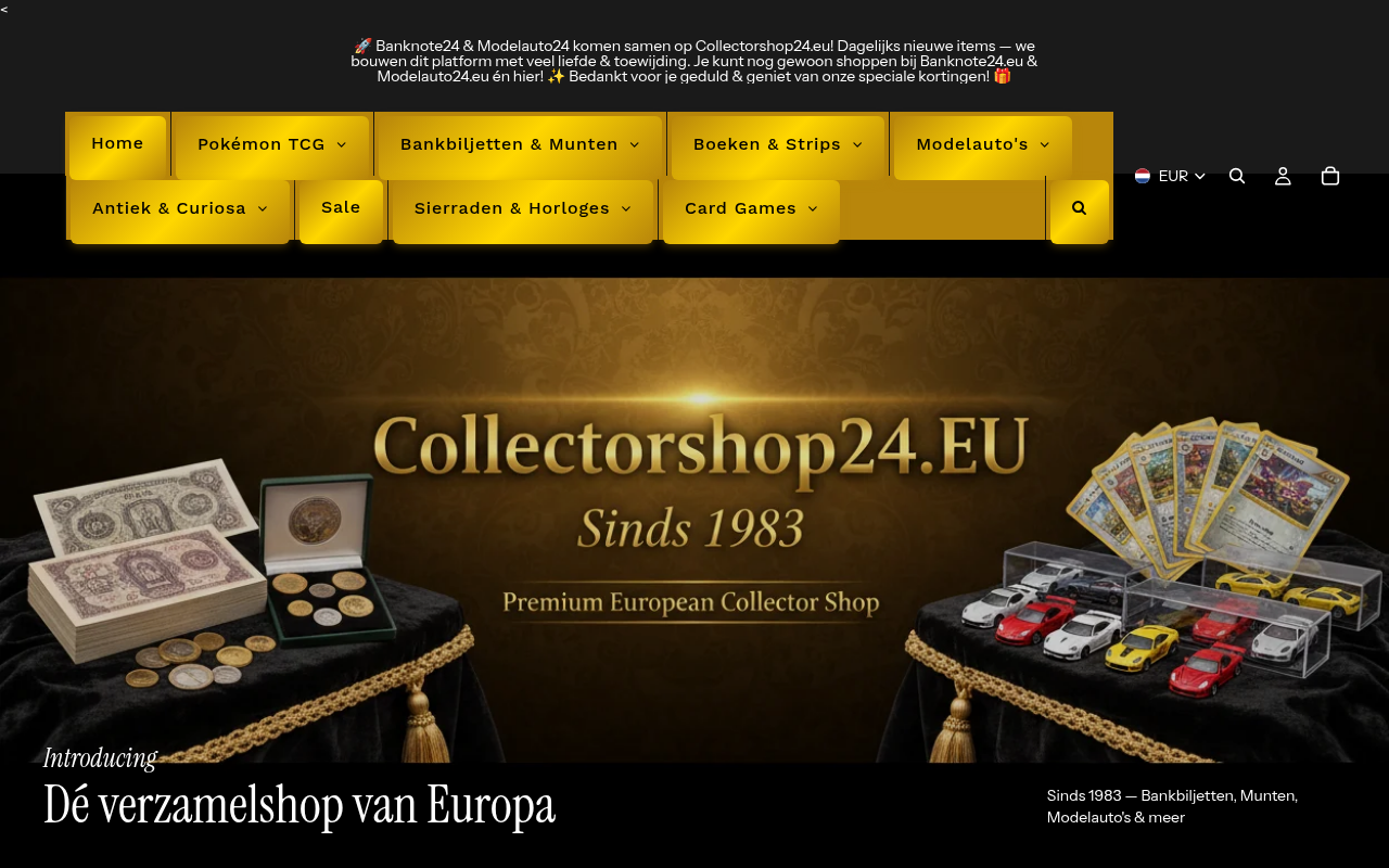 Screenshot van Collectorshop24