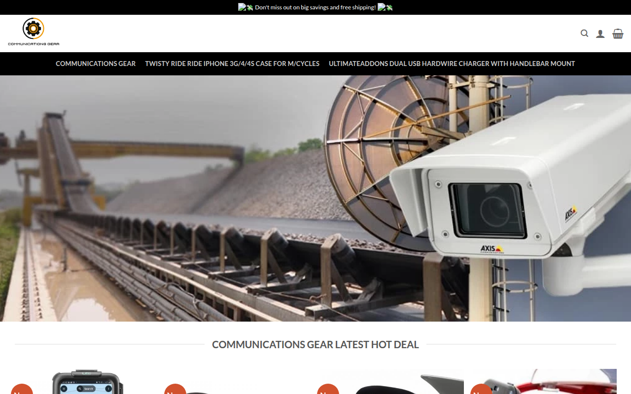Screenshot van communi-gears.com