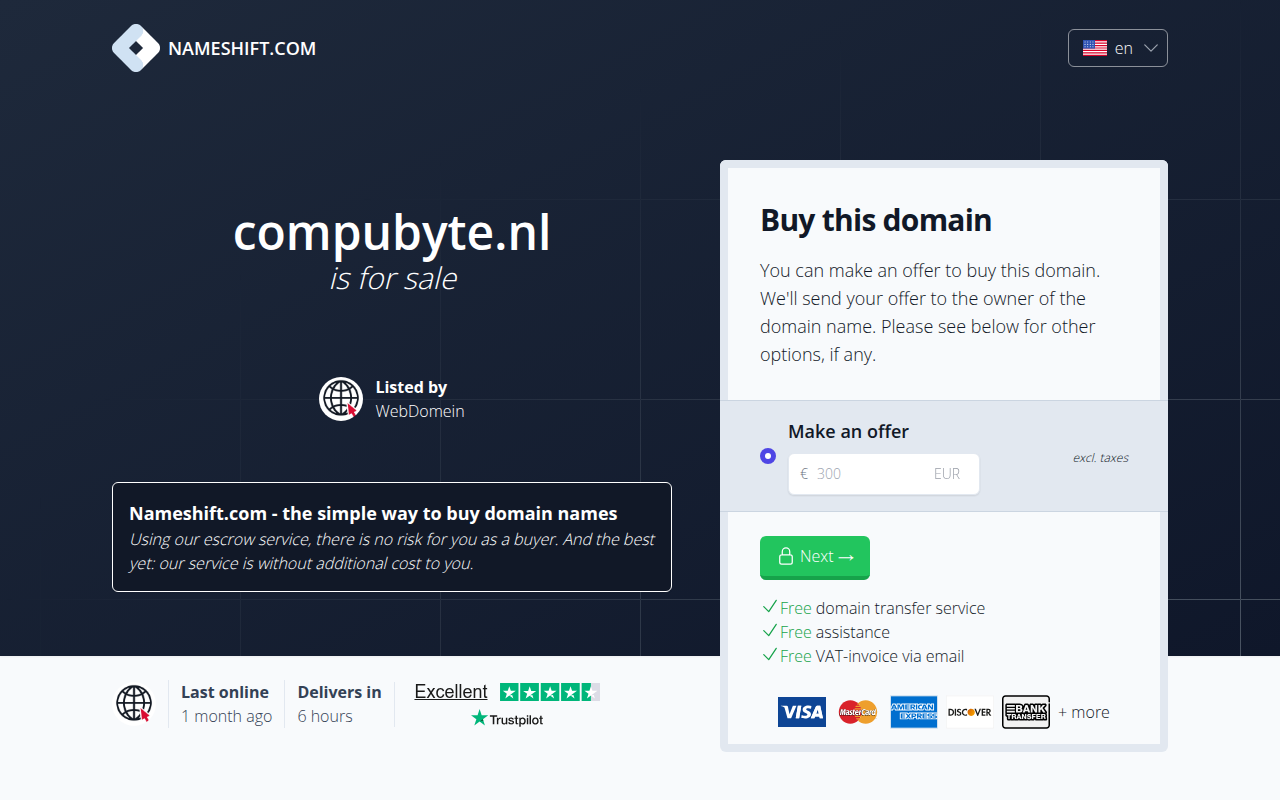 Screenshot van Compubyte