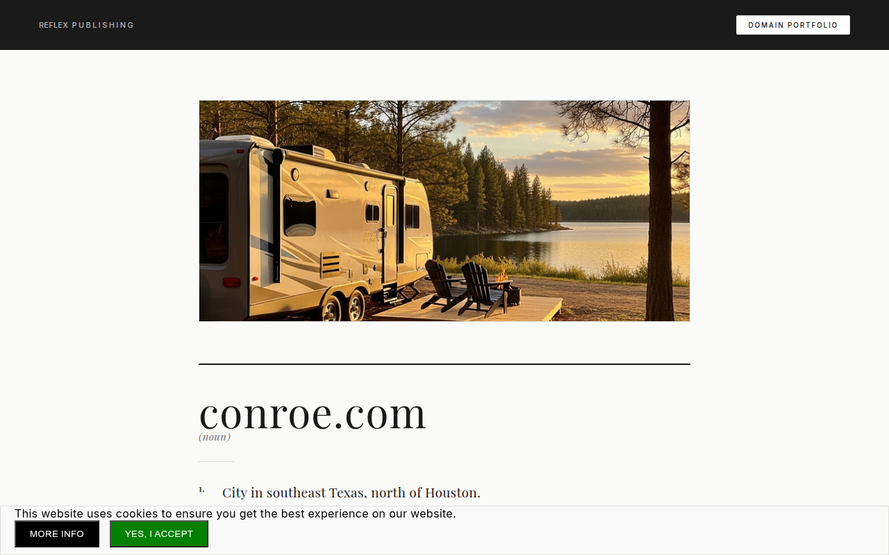 Screenshot van conroe.com