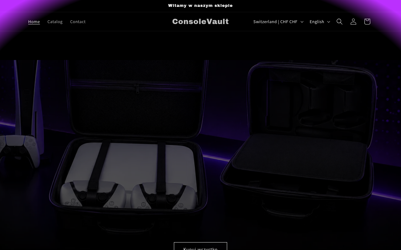 Screenshot van consolevaults.store