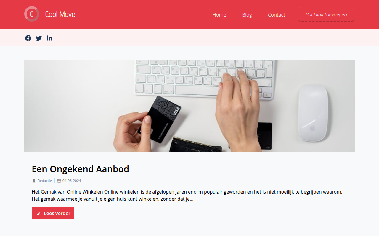 Screenshot van Coolmove