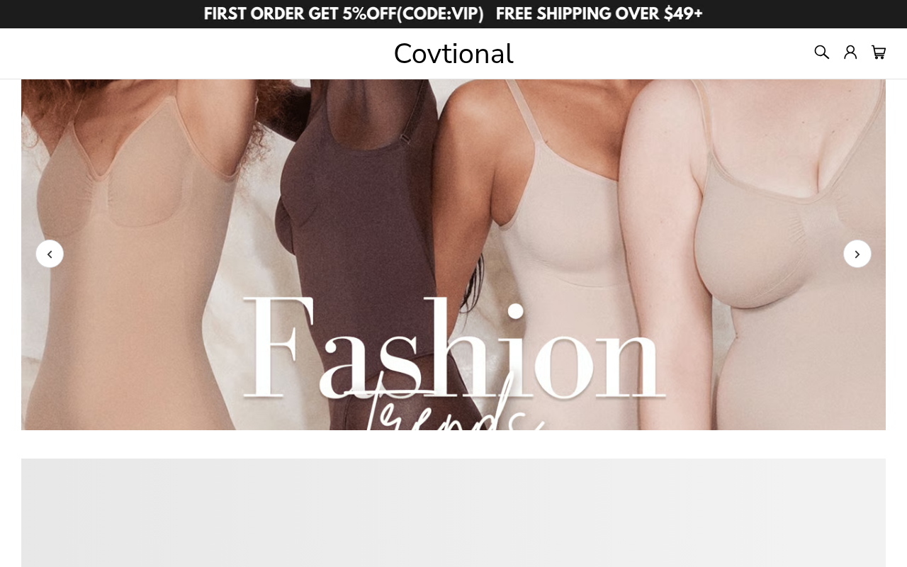 Screenshot van covtional.com