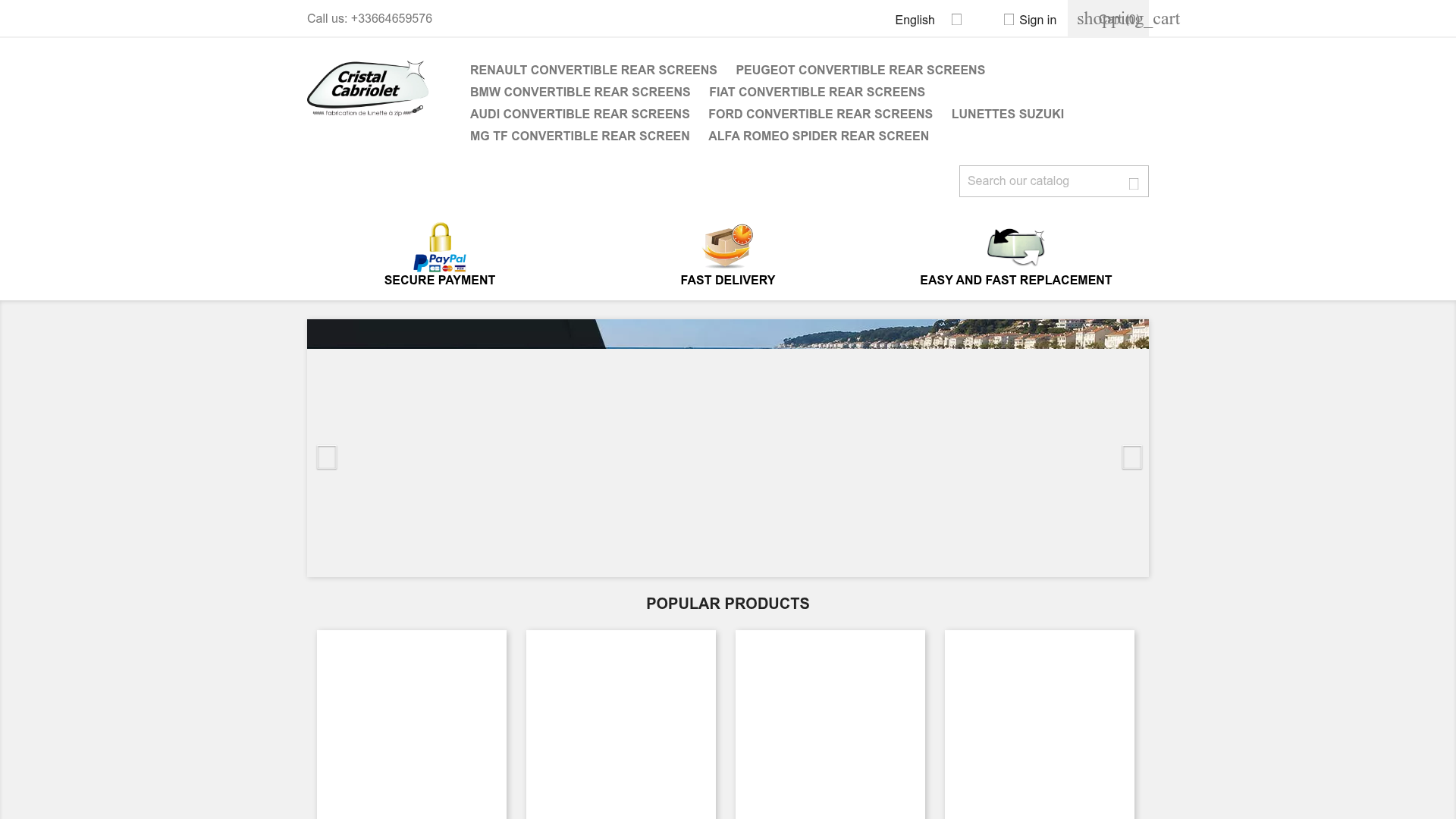 Screenshot van cristal-cabriolet.fr