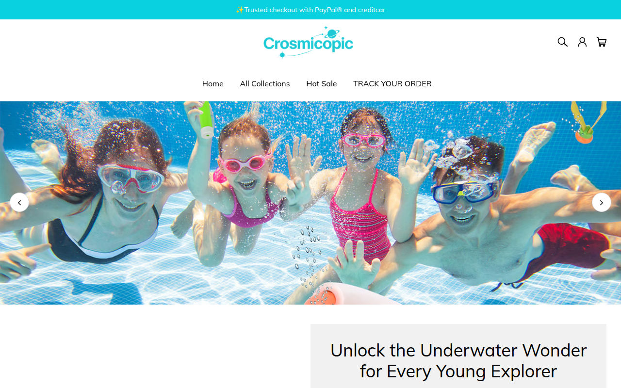Screenshot van crosmicopic.com