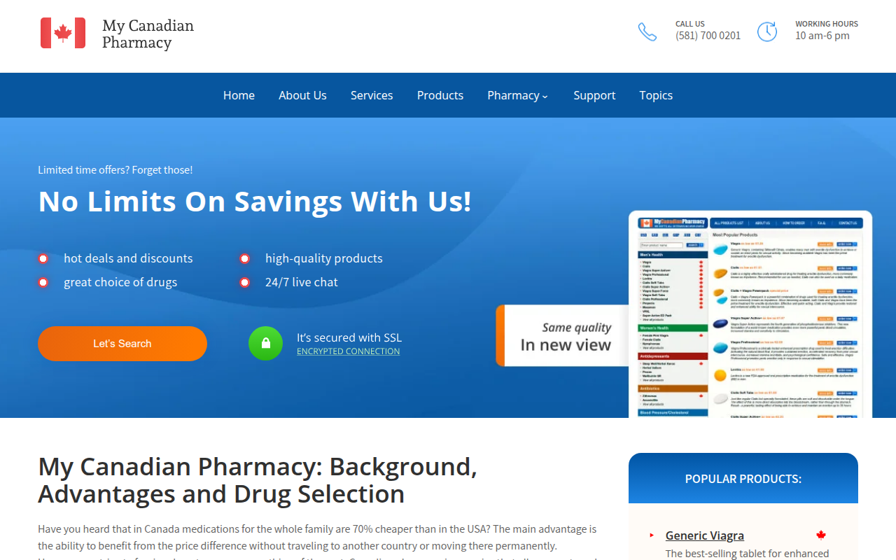 Screenshot van csmedcenter.com