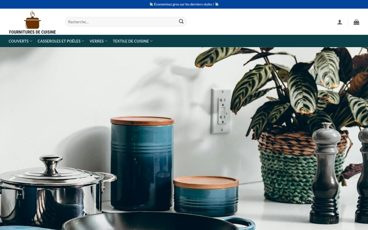 Screenshot van cuisinepromo.com
