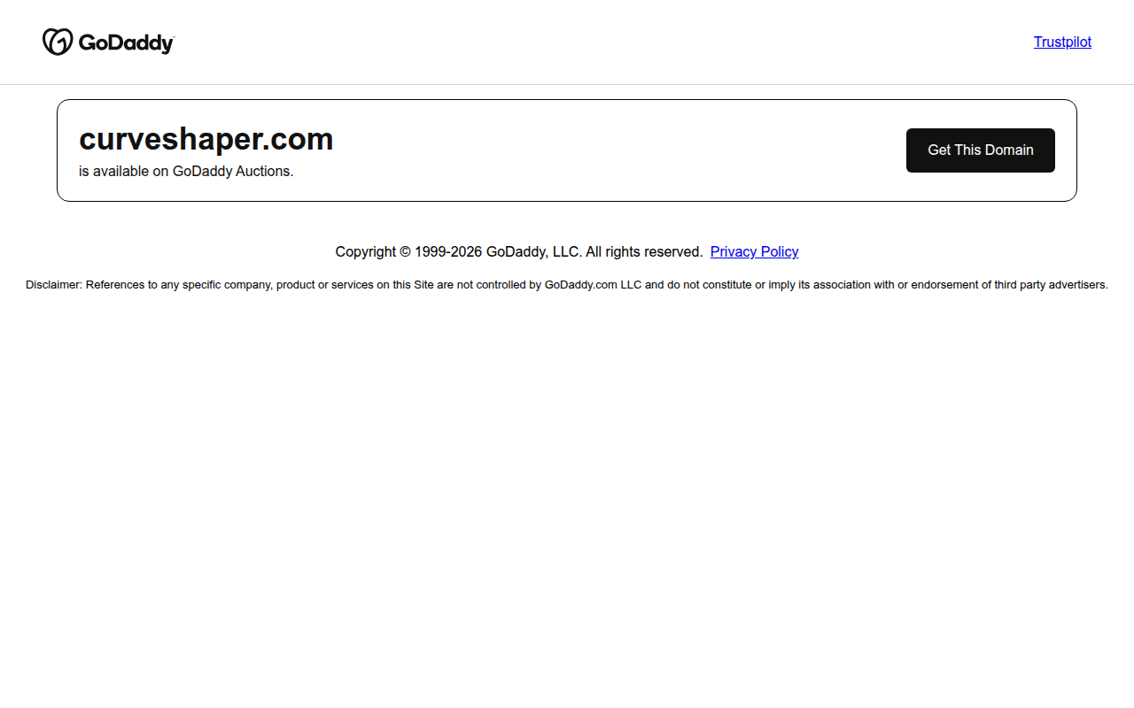 Screenshot van curveshaper.com