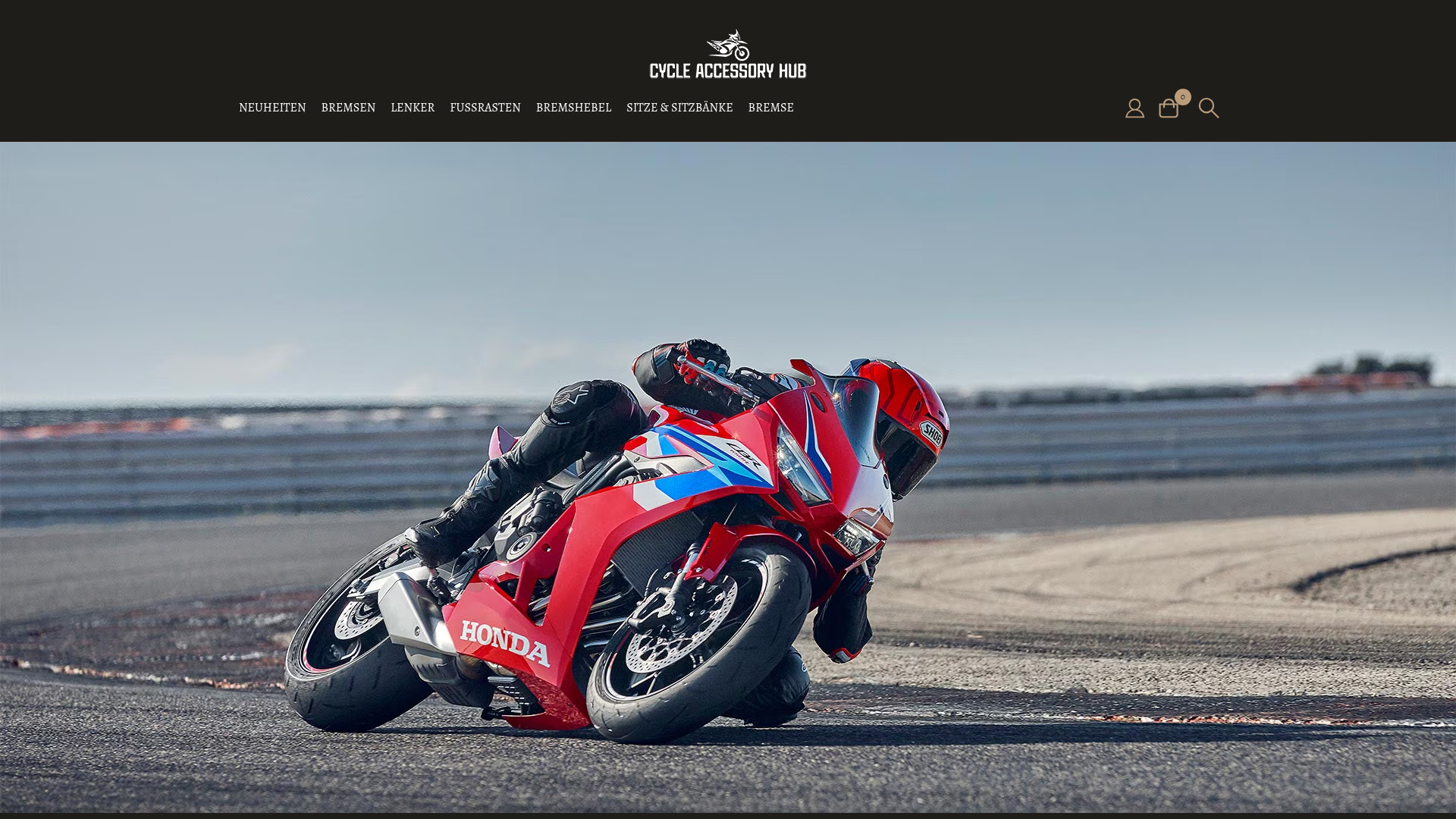 Screenshot van cycleaccessoryhub.com