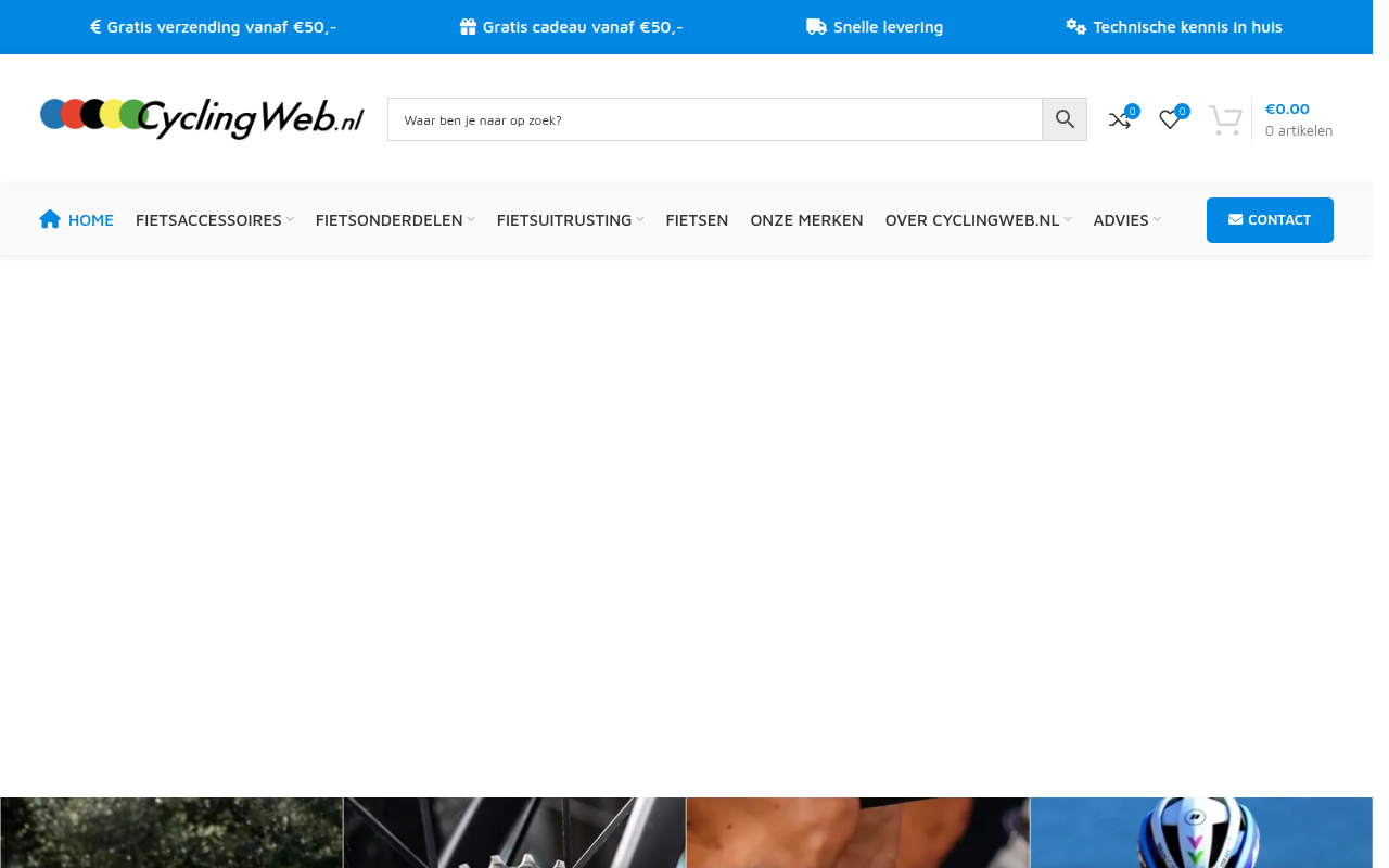 Screenshot van cyclingweb.nl