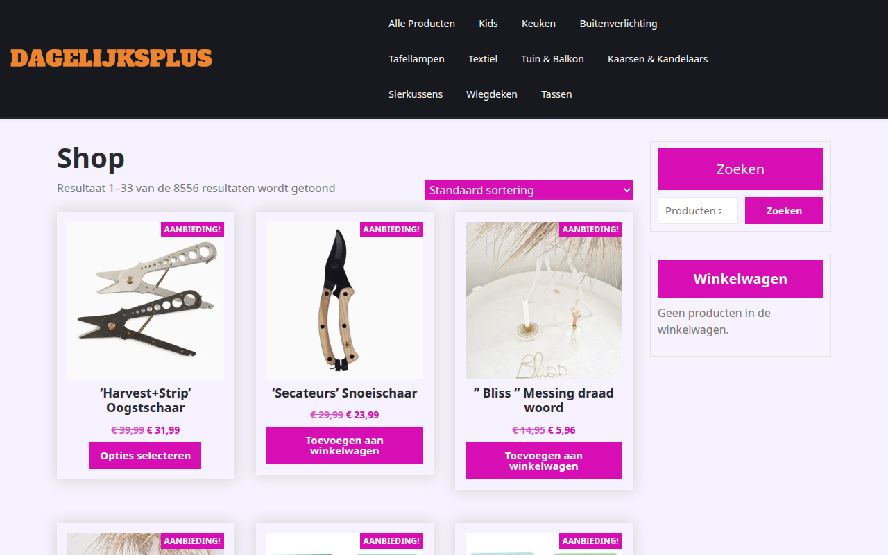 Screenshot van dagelijksplus.com