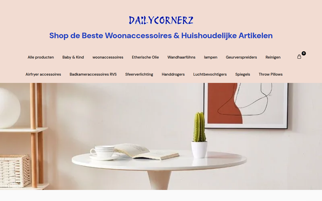 Screenshot van dailycornerz.com